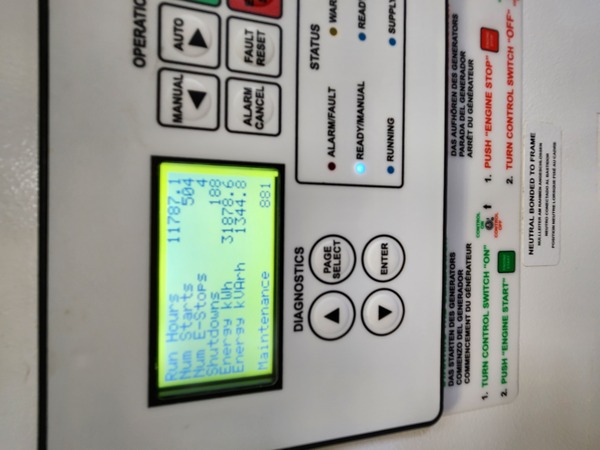 Used Magnum MMG45 Diesel Trailered Generator